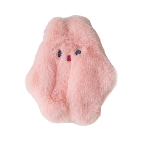 CHIZISX Mode Weiche Plüschkaninchen Geformte Münze Geldbeutel Toilette Storage Bag Card Make Up Beutel Für Frauen Koreanische Stil Geldbeutel von CHIZISX
