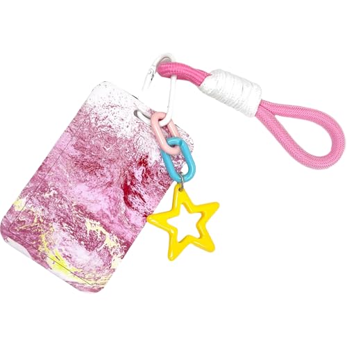 CHIZISX Schlankes Kartenetui aus hochfestem ABS mit leichtgängigem Schiebedeckel, Aufbewahrung für den täglichen Gebrauch, stilvolle Kartenetui für Business, B von CHIZISX