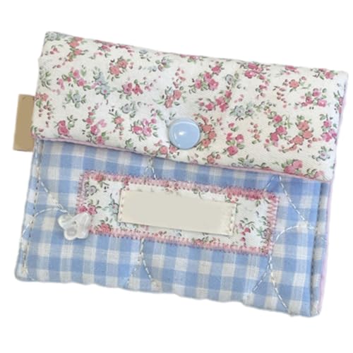 CHIZISX Stoffbeutel mit Cartoon-Motiv für Damenbinden mit Sanp-Verschluss, für Damen und Mädchen, Tampon-Entsorgungsbeutel, B, Mass Beauty von CHIZISX