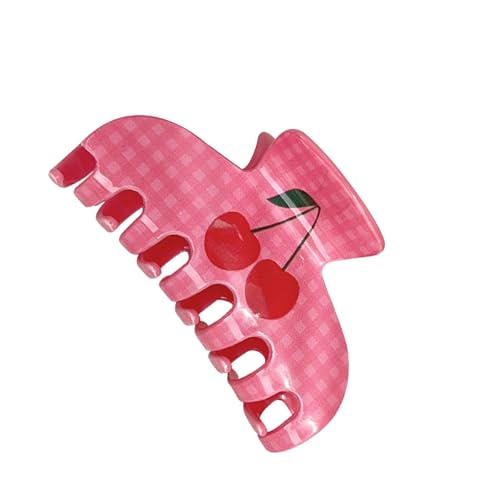 Dekorative, karierte Haarspange aus Acryl, modisches Haar-Accessoire, stilvolle Haardekoration für Damen, legere Party Dekorative, karierte Haarspange aus Acryl, modisches Haar-Accessoire, stilvolle Haardekoration für Damen, legere Party von CHIZISX