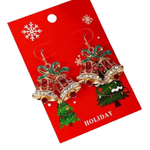 Einzigartige Weihnachtsdesigns Ohrringe Robuste Legierungsanhänger Mit Sicheren Und Komfortablen Anpassungen Für Stilvolle Outfits Party Ohrringe von CHIZISX