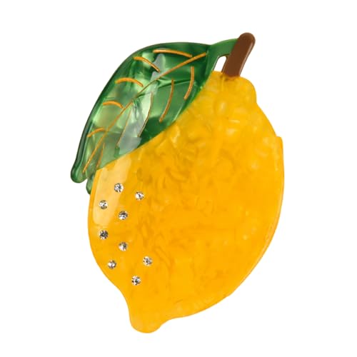 Elegante Acetat-Haarklammer mit Obst-Designs, Damen-Haar-Accessoire, Party-Haarteile, geeignet für verschiedene Anlässe von CHIZISX