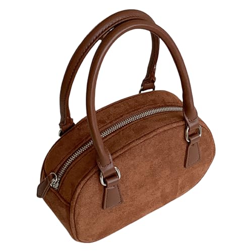 Frauen Luxuriöser Faux Verklagte Samthandtasche Mit Oberen Cross Body Umhängetasche Geldbörse Für Lässige Und Formelle Anlässe Velvets Satchel Umhängetasche von CHIZISX