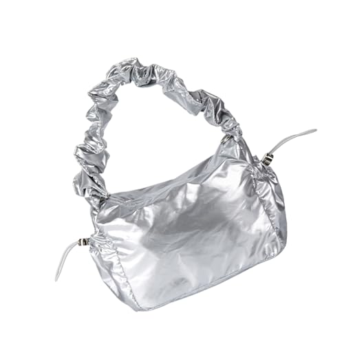 Frauen Tasche Weiche Plissierte Umhängetasche Koreanische Stile Crossbody Casual Drawschnell Handtasche Mode Achselweite Frauen Weiche Plissierte Schulter Koreanische Styles Crossbody Drawess von CHIZISX