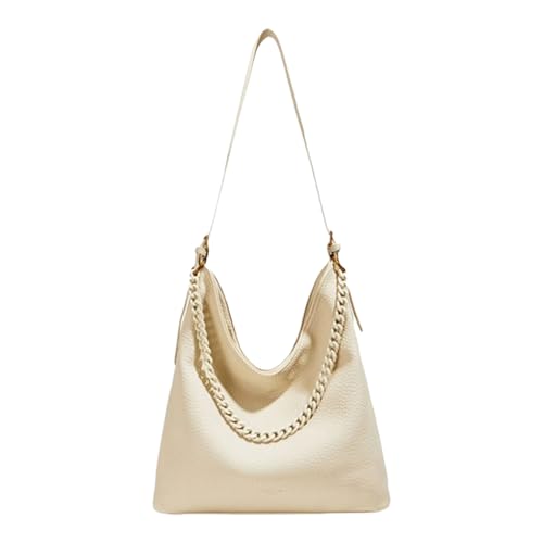 Große Kapazität Achseltasche für Damen und Mädchen, ästhetische Umhängetasche, PU-Leder, Pendeln, einfache Achselhöhle mit Kette, Achselhöhle, PU-Leder, Pendeln, große Kapazität, Schulter für Herbst Große Kapazität Achseltasche für Damen und Mädchen, ästhetische Umhängetasche, PU-Leder, Pendeln, einfache Achselhöhle mit Kette, Achselhöhle, PU-Leder, Pendeln, große Kapazität, Schulter für Herbst von CHIZISX