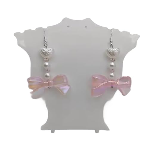 Mode Erdbeer Bowknot Ohrringe Accessoire Für Frauen Schöne Süße Legierungsohrringe Mit Stilvollem Polnischem Finish Verspielte Lebhafte Lebendige Designs von CHIZISX