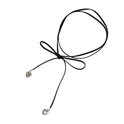 Stylish Butterfly Knot Anhänger Choker Weiche Lederkabel Halskette Bowknot Zauberschloss Kette VERSAMMT von CHIZISX