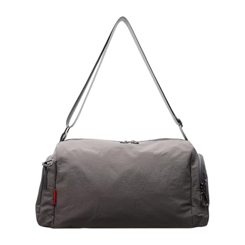 Wasserdichte Reisetasche, Wochenendtasche, Handgepäcktasche für Damen und Mädchen, Sport, Fitnessstudio, Übernachtung, Schulter, grau, Mass Beauty Wasserdichte Reisetasche, Wochenendtasche, Handgepäcktasche für Damen und Mädchen, Sport, Fitnessstudio, Übernachtung, Schulter, grau, Mass Beauty von CHIZISX