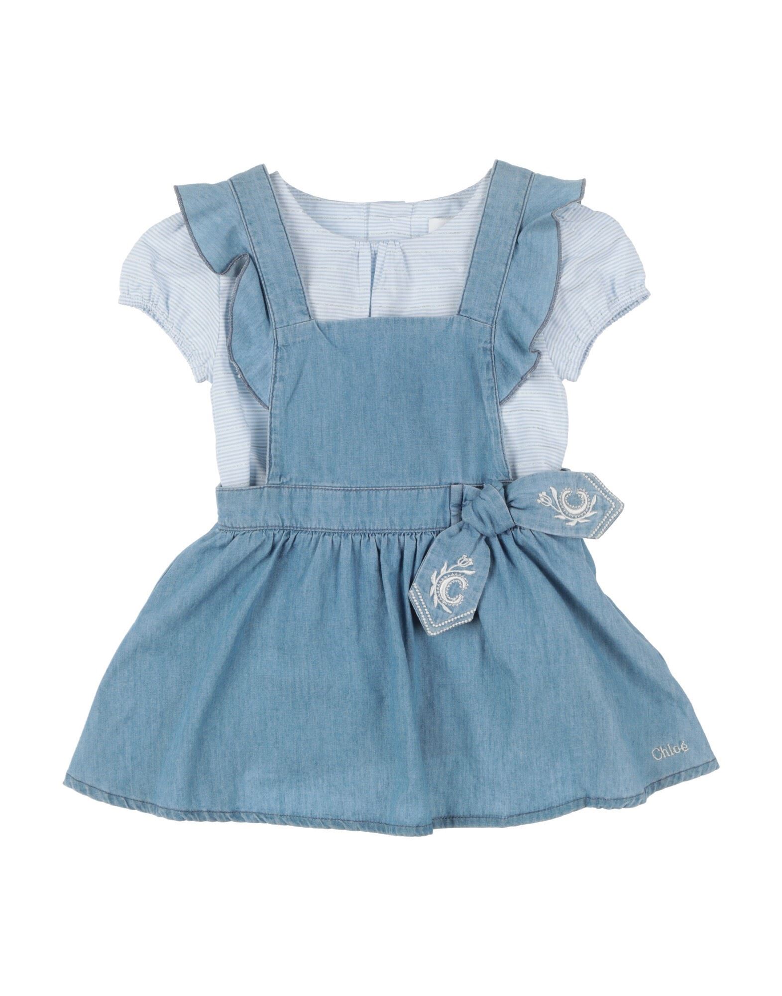 CHLOÉ Babykleid Kinder Blau von CHLOÉ