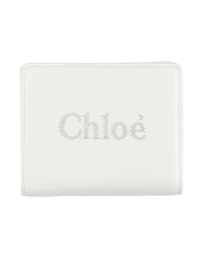 CHLOÉ Brieftasche Damen Weiß von CHLOÉ