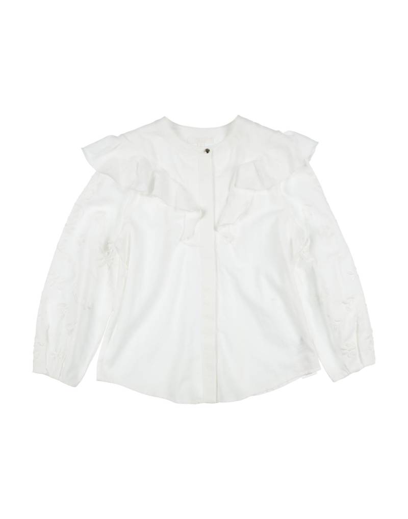 CHLOÉ Hemd Kinder Elfenbein von CHLOÉ