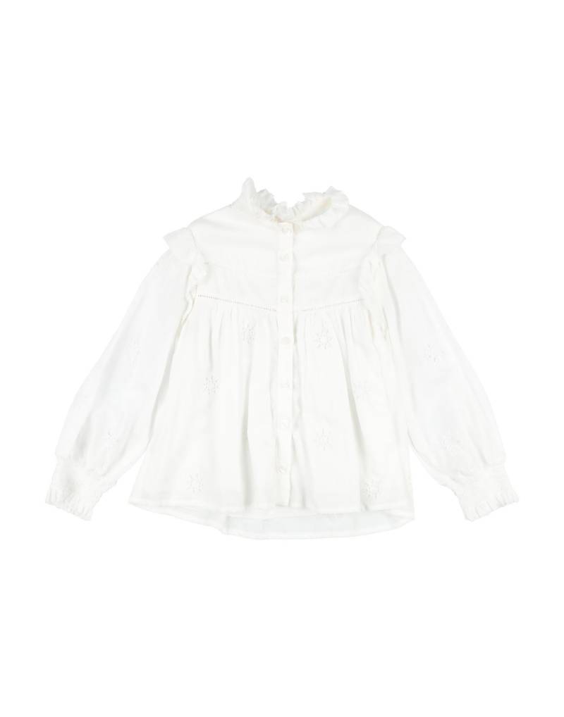 CHLOÉ Hemd Kinder Off white von CHLOÉ