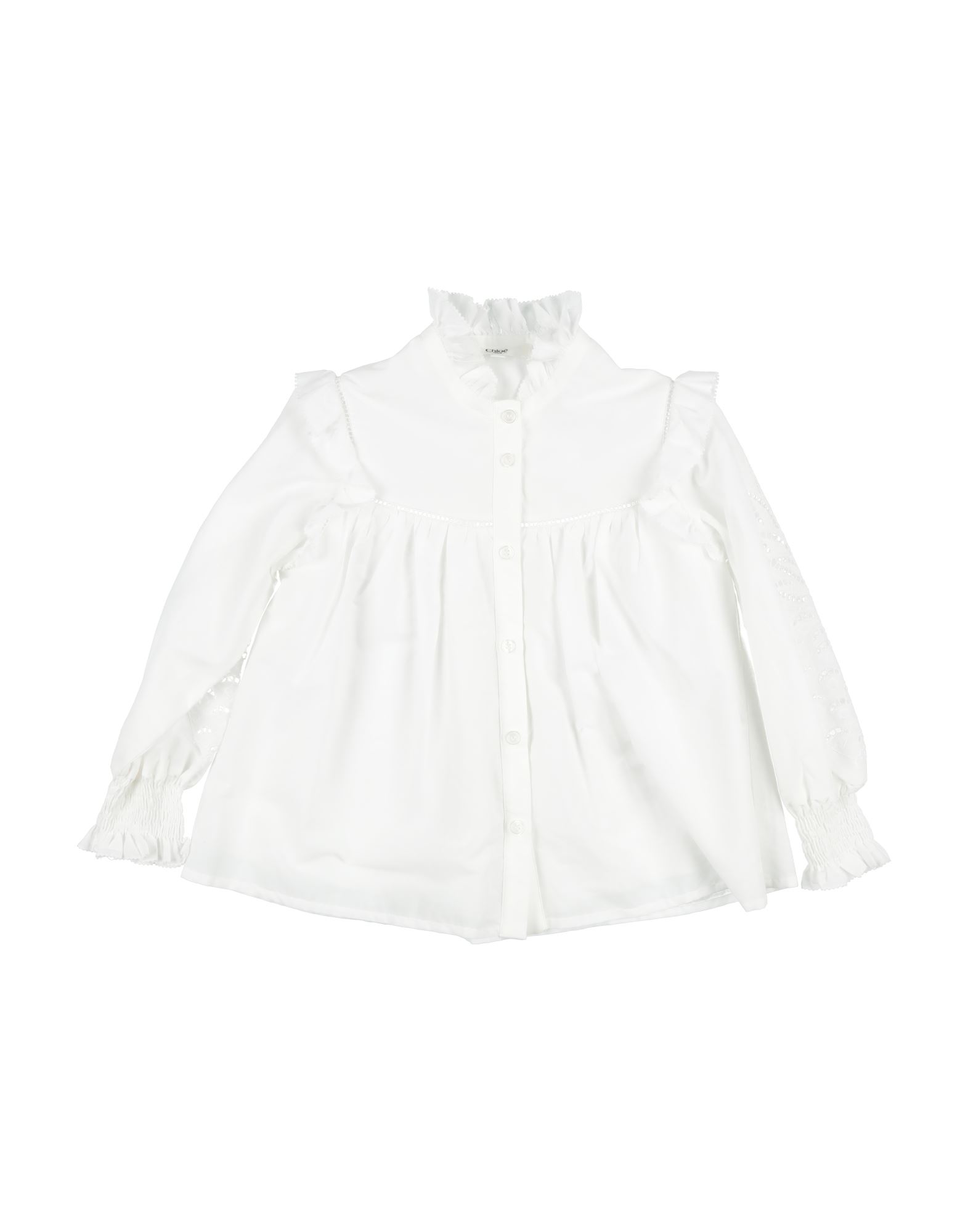 CHLOÉ Hemd Kinder Weiß von CHLOÉ