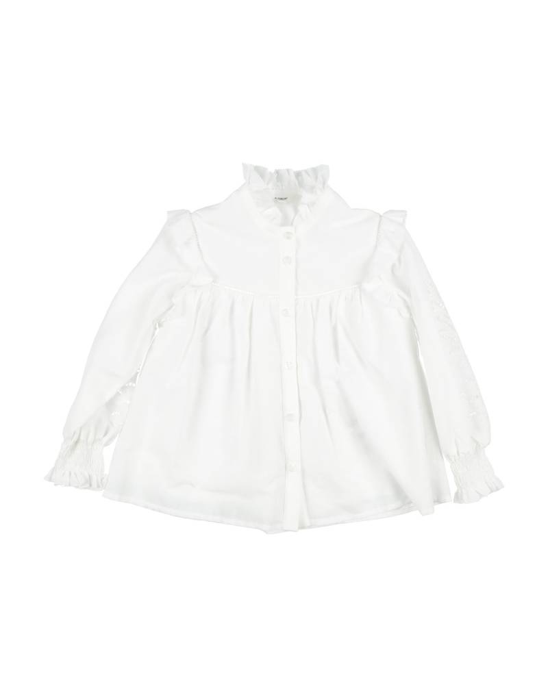 CHLOÉ Hemd Kinder Weiß CHLOÉ Hemd Kinder Weiß von CHLOÉ
