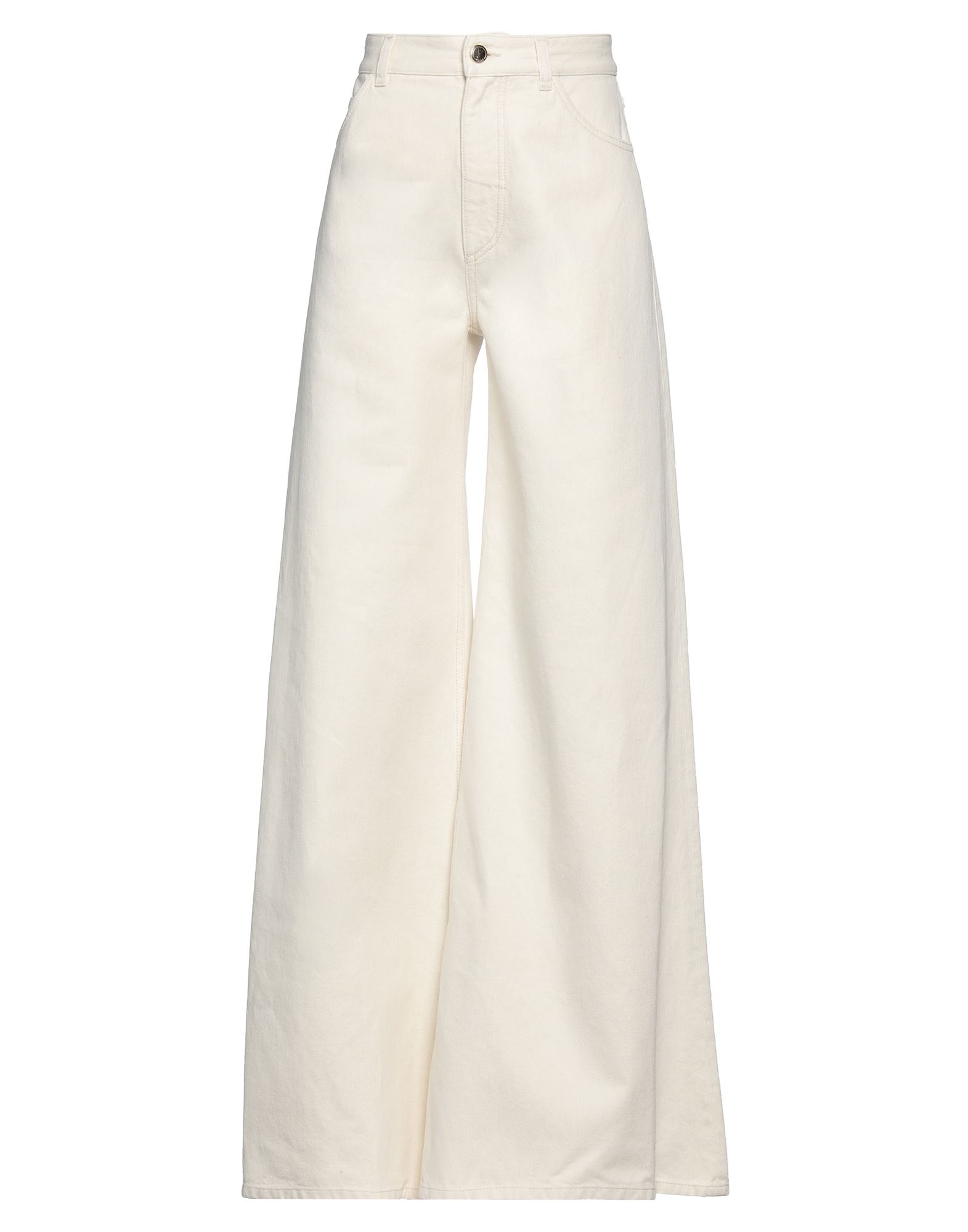 CHLOÉ Hose Damen Elfenbein von CHLOÉ