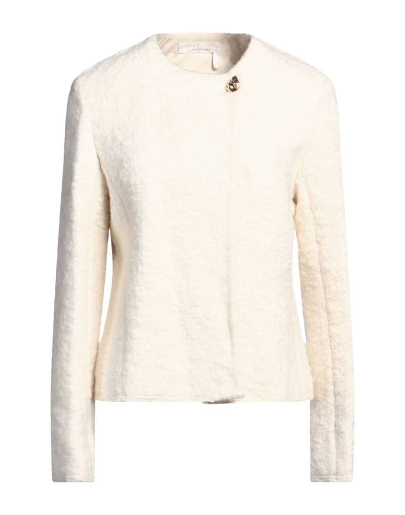 CHLOÉ Jacke & Anorak Damen Cremeweiß von CHLOÉ