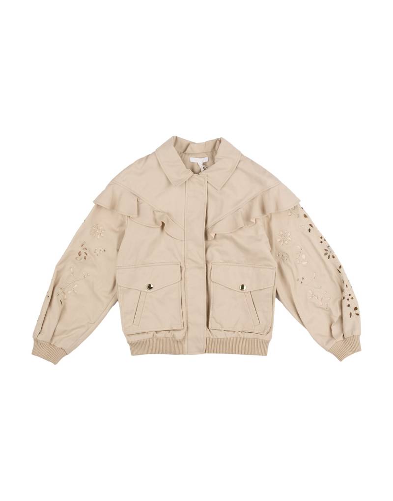 CHLOÉ Jacke & Anorak Kinder Beige von CHLOÉ