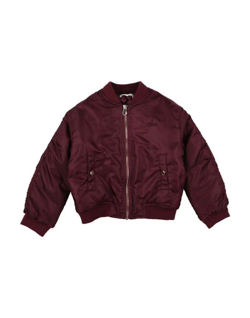 CHLOÉ Jacke & Anorak Kinder Bordeaux von CHLOÉ
