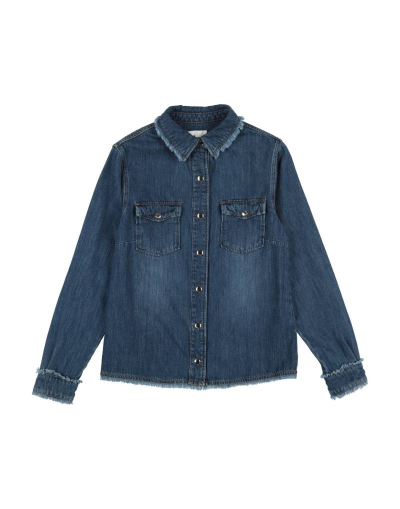CHLOÉ Jeanshemd Kinder Blau von CHLOÉ
