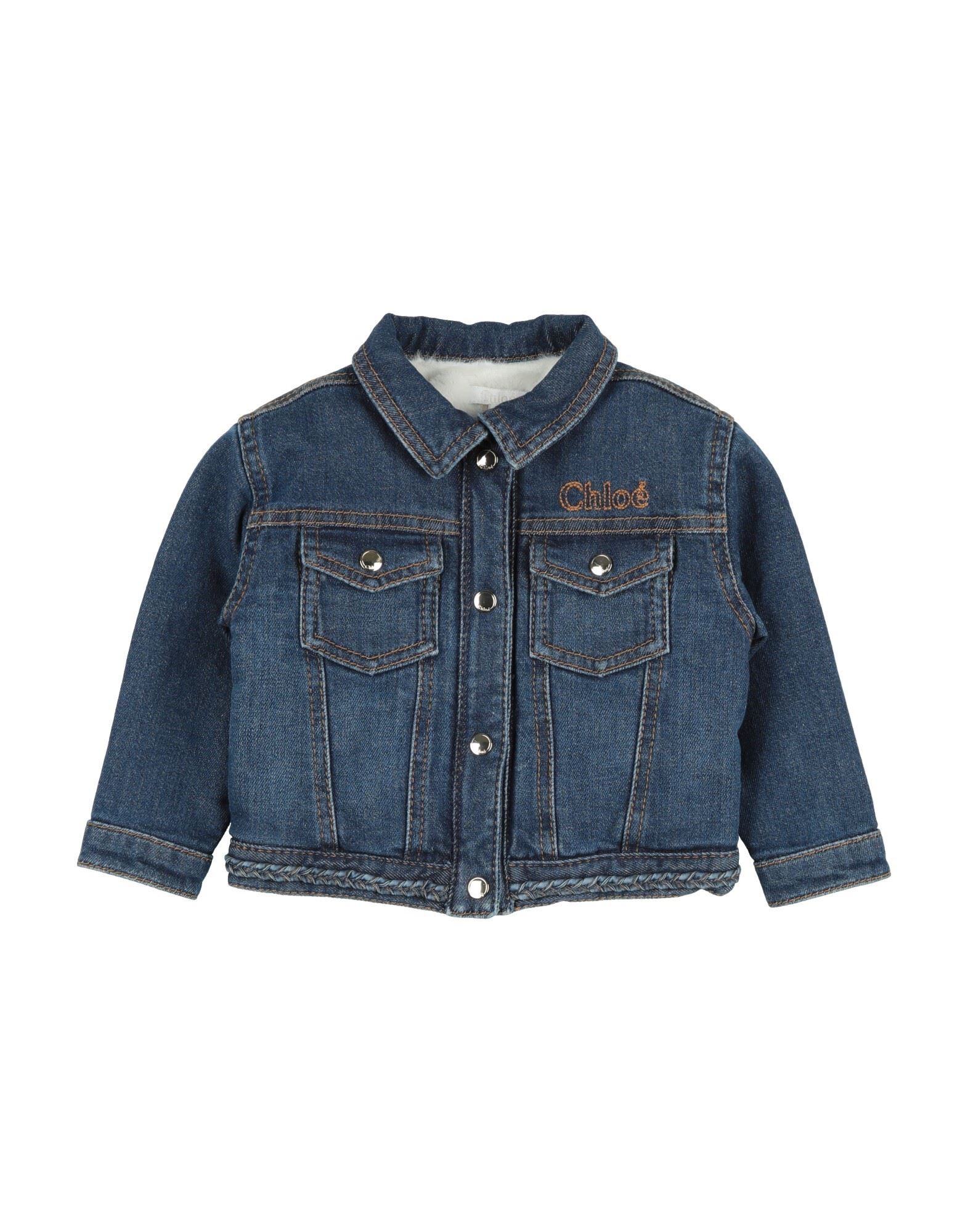CHLOÉ Jeansjacke/-mantel Kinder Blau von CHLOÉ