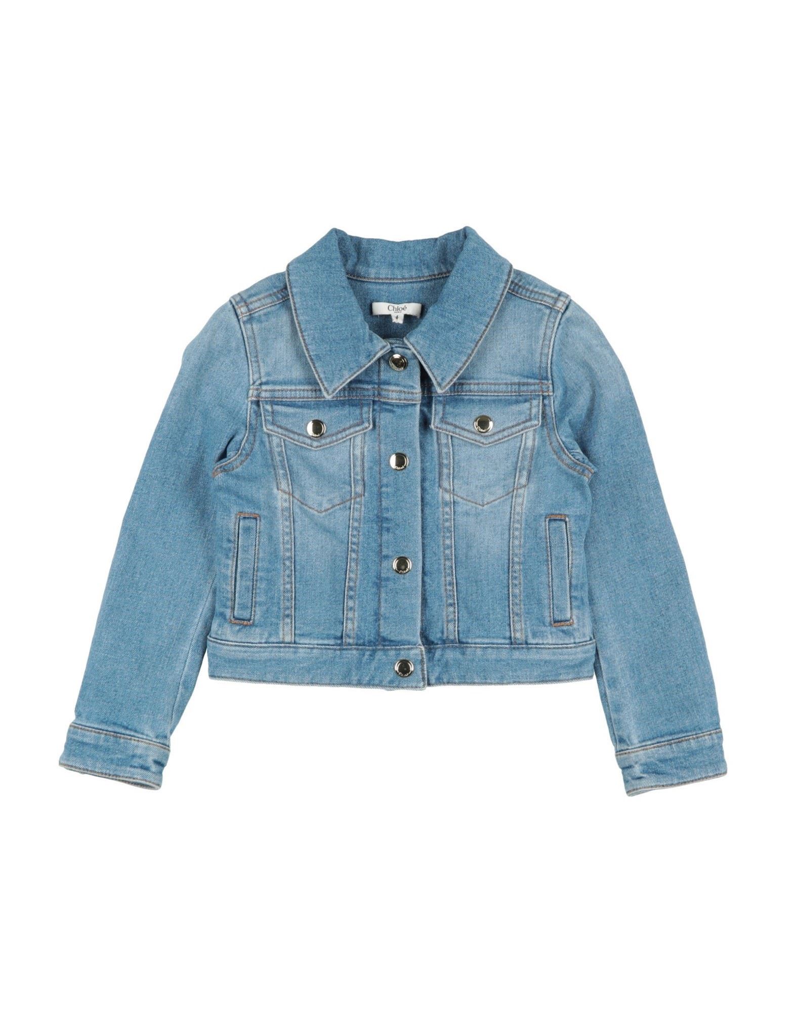 CHLOÉ Jeansjacke/-mantel Kinder Blau von CHLOÉ