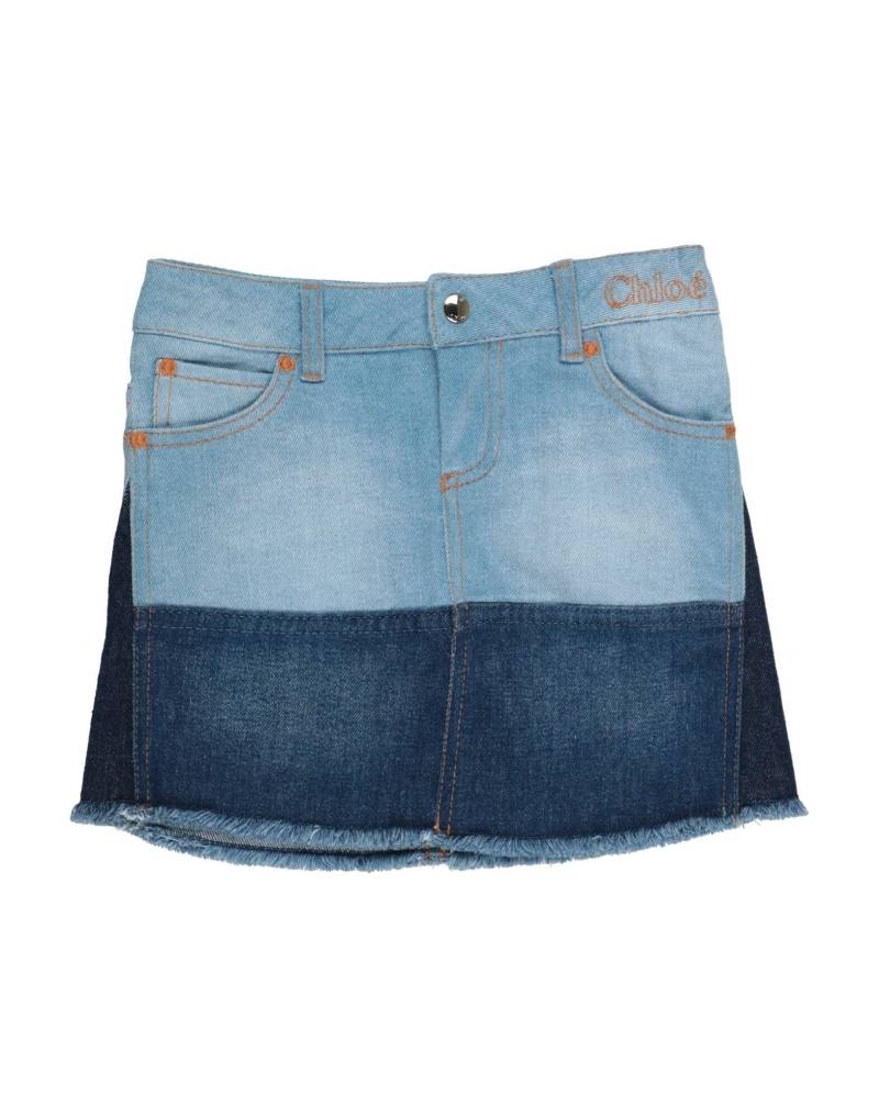 CHLOÉ Jeansrock Kinder Blau von CHLOÉ