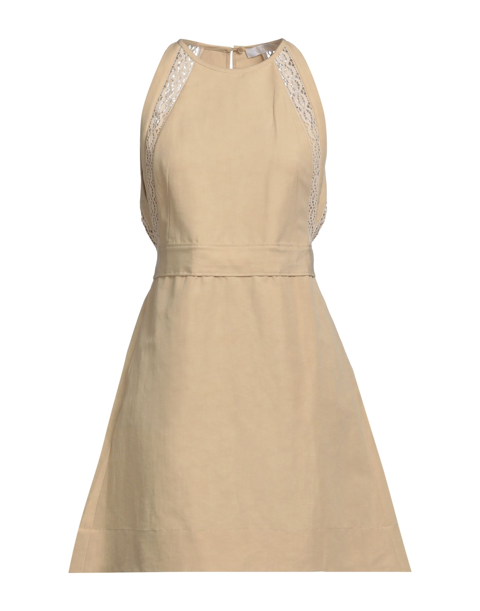 CHLOÉ Mini-kleid Damen Beige von CHLOÉ