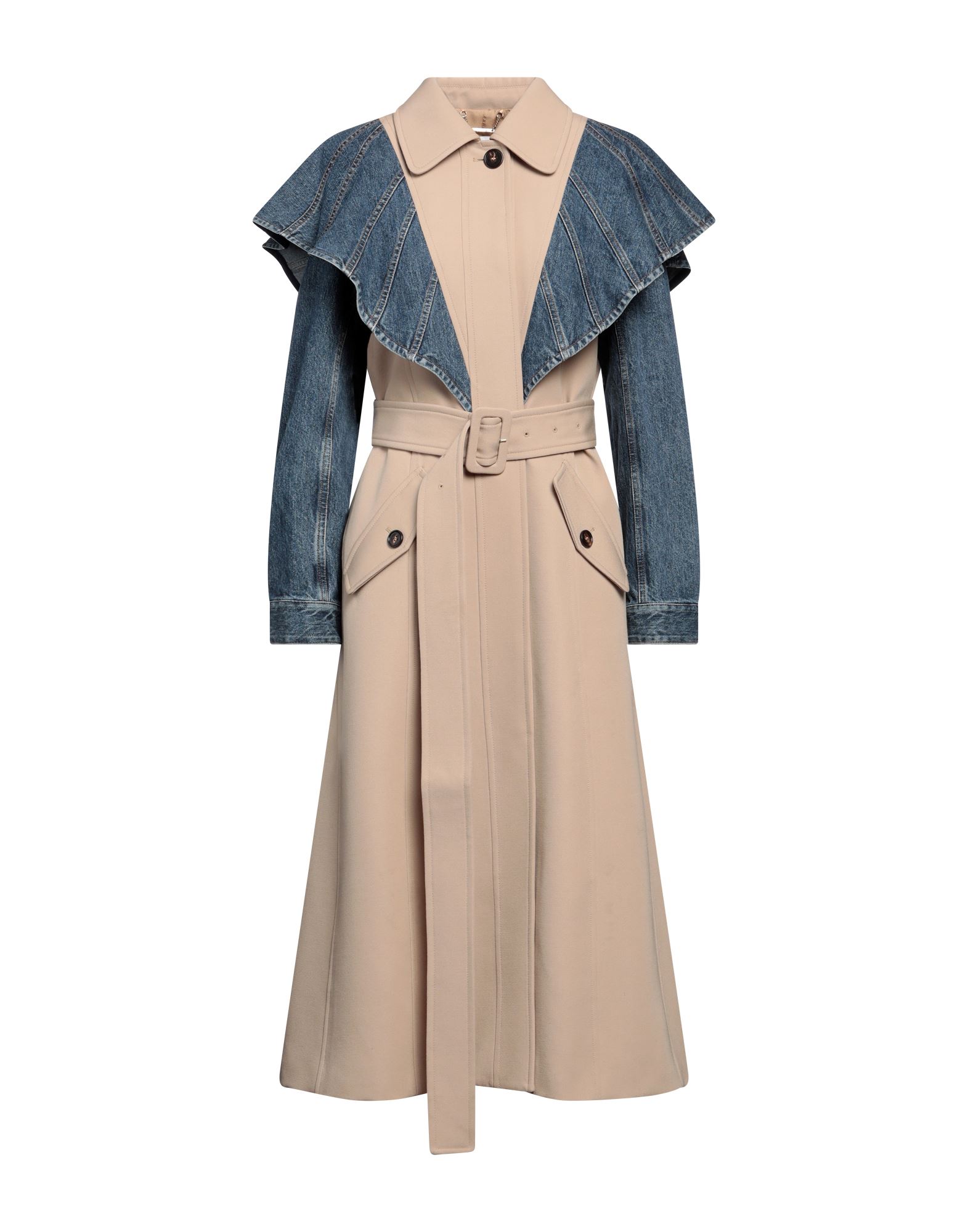 CHLOÉ Jacke, Mantel & Trenchcoat Damen Beige von CHLOÉ