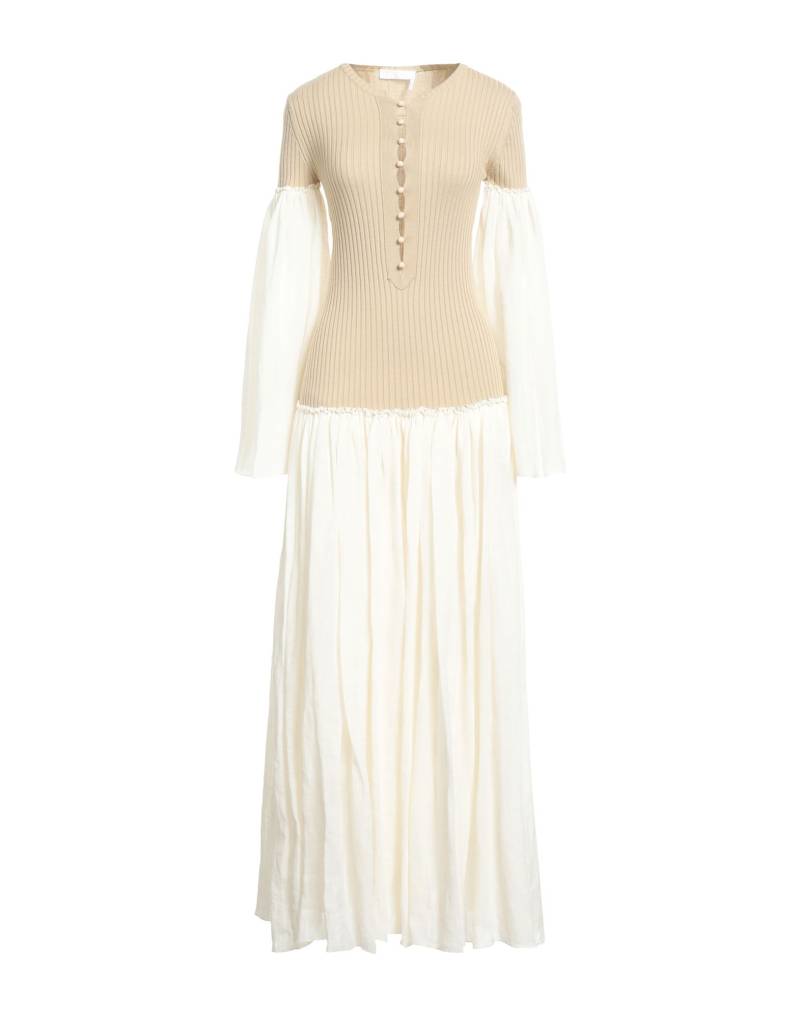 CHLOÉ Maxi-kleid Damen Beige von CHLOÉ
