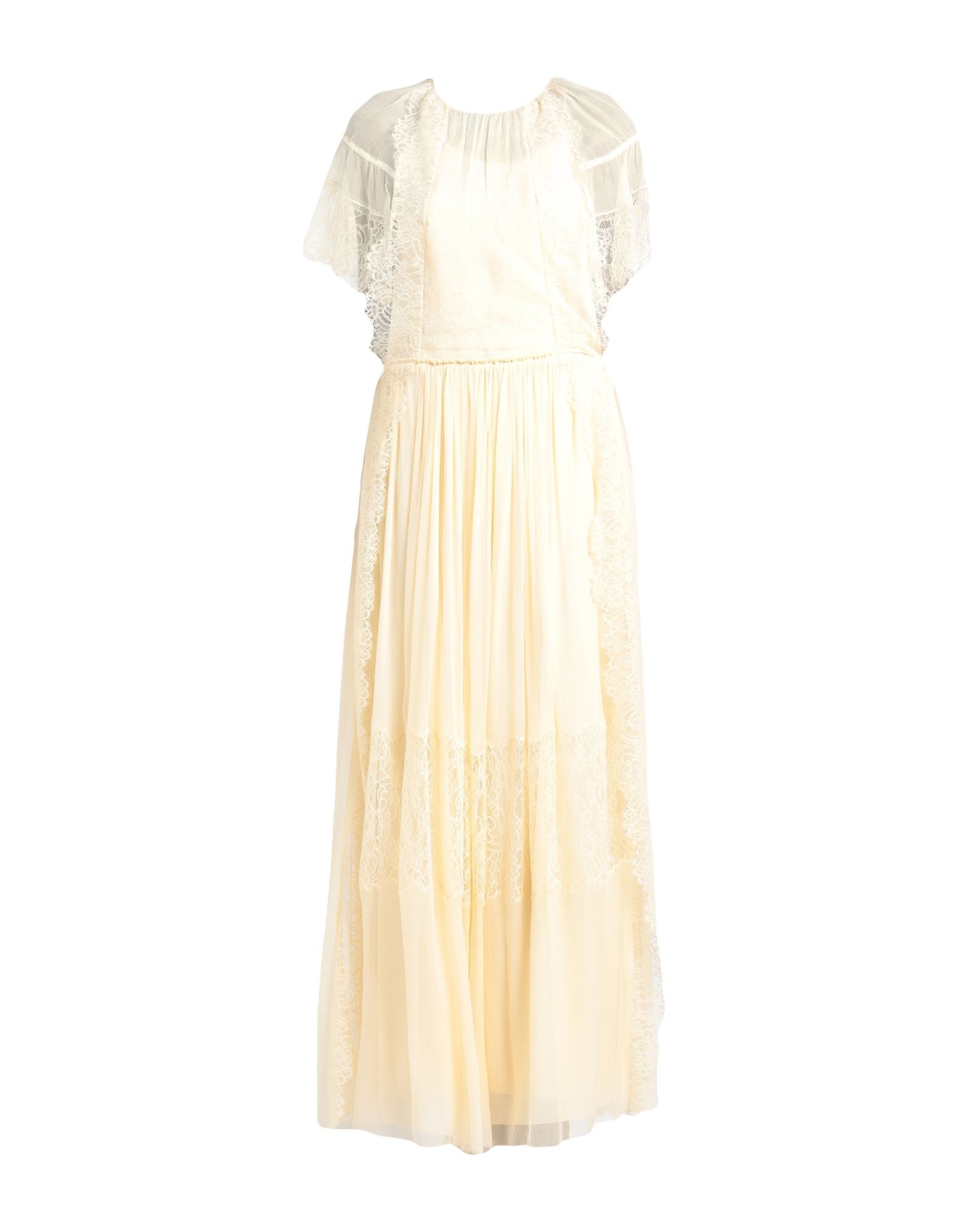 CHLOÉ Maxi-kleid Damen Pastellgelb CHLOÉ Maxi-kleid Damen Pastellgelb von CHLOÉ