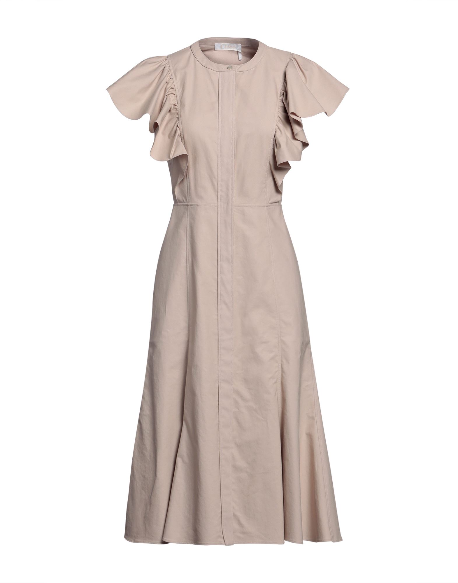 CHLOÉ Midi-kleid Damen Taubengrau von CHLOÉ