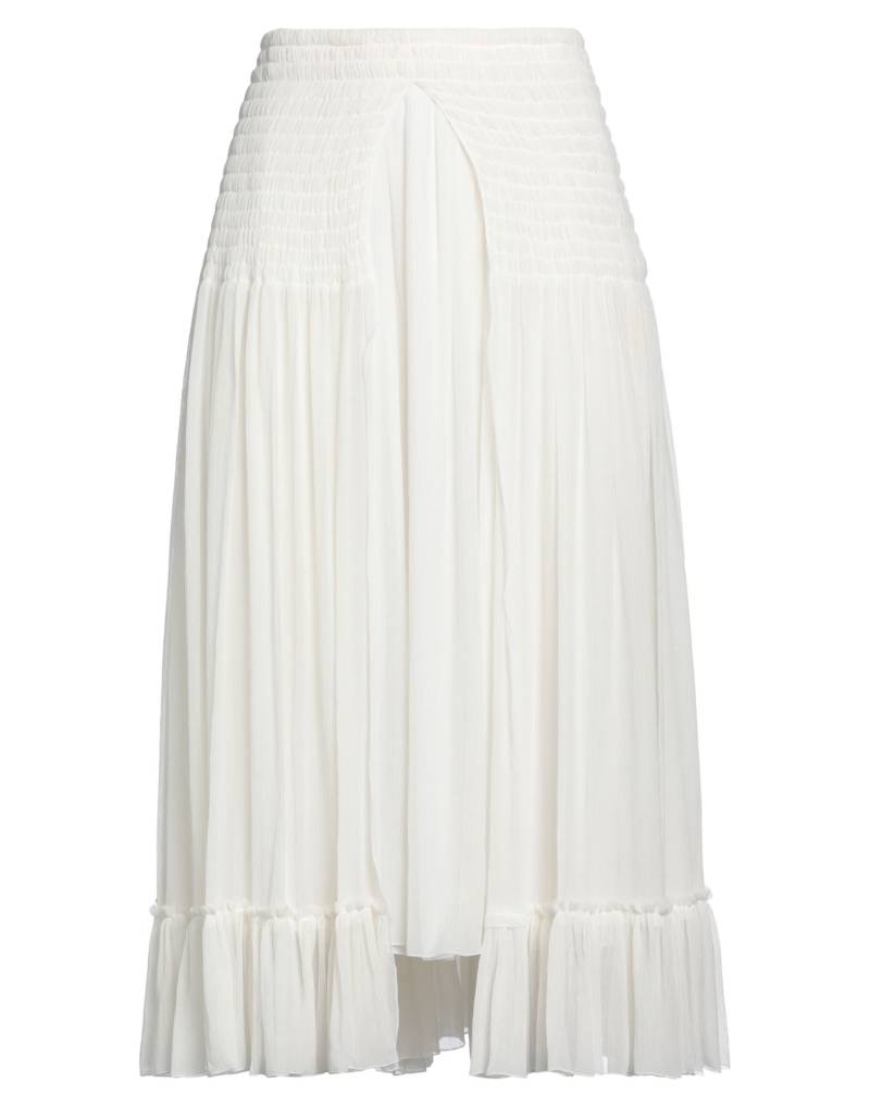 CHLOÉ Midi-rock Damen Weiß von CHLOÉ