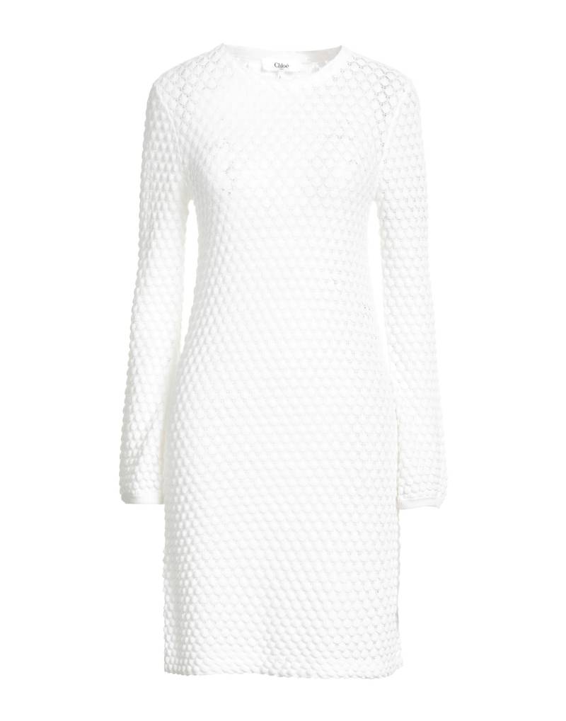 CHLOÉ Mini-kleid Damen Elfenbein von CHLOÉ