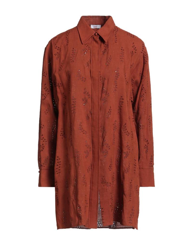 CHLOÉ Mini-kleid Damen Rostrot von CHLOÉ