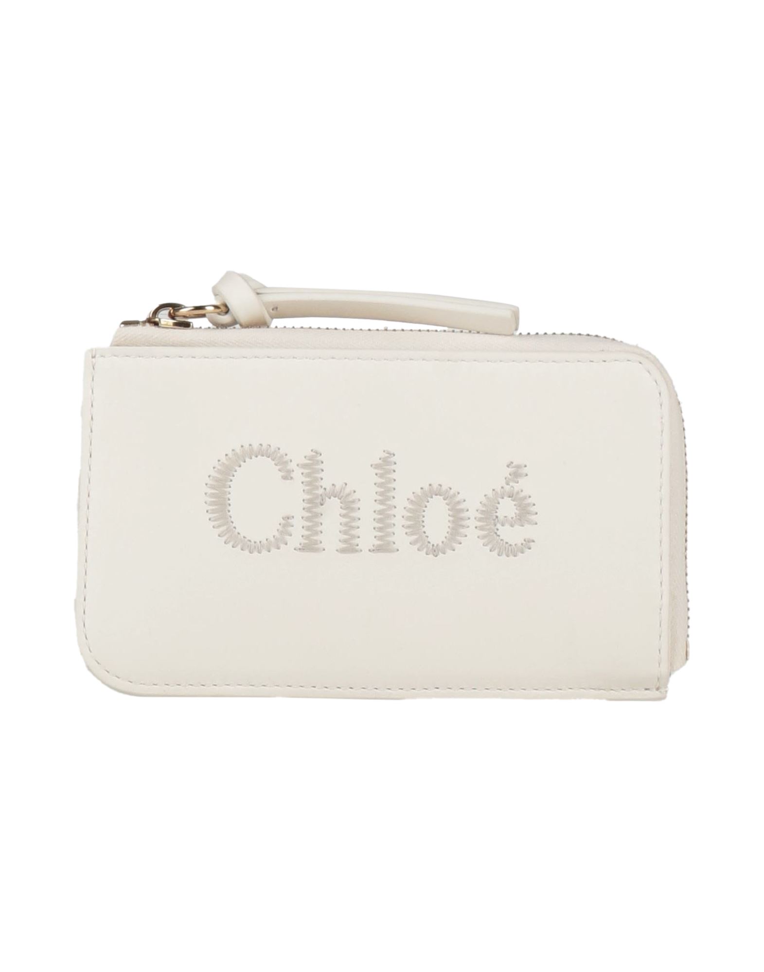 CHLOÉ Portemonnaie Damen Off white von CHLOÉ