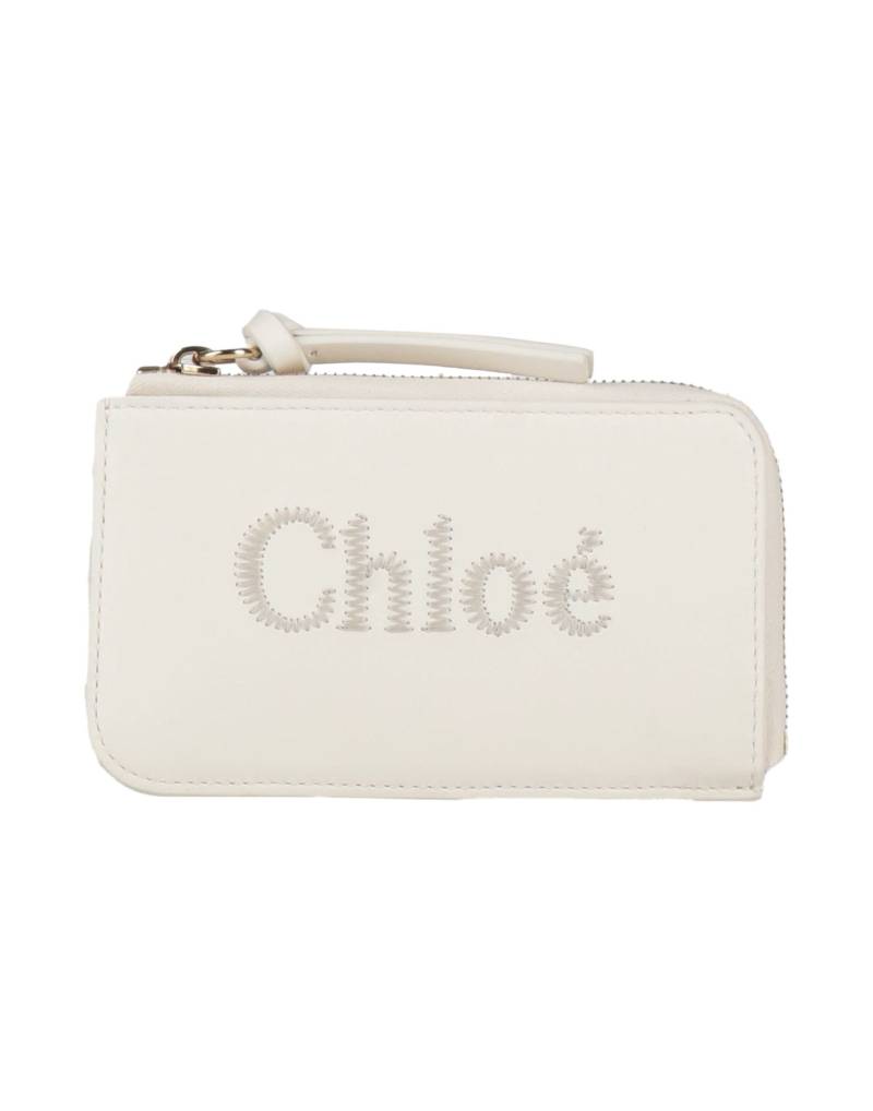 CHLOÉ Portemonnaie Damen Off white von CHLOÉ