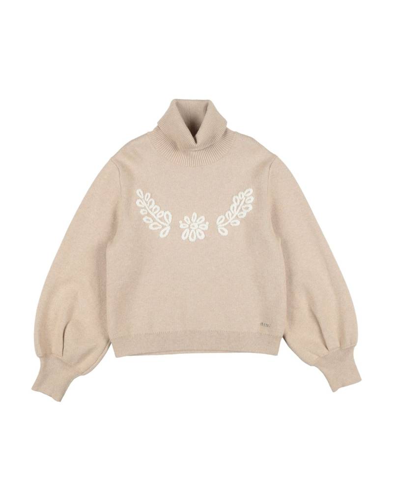 CHLOÉ Rollkragenpullover Kinder Beige von CHLOÉ