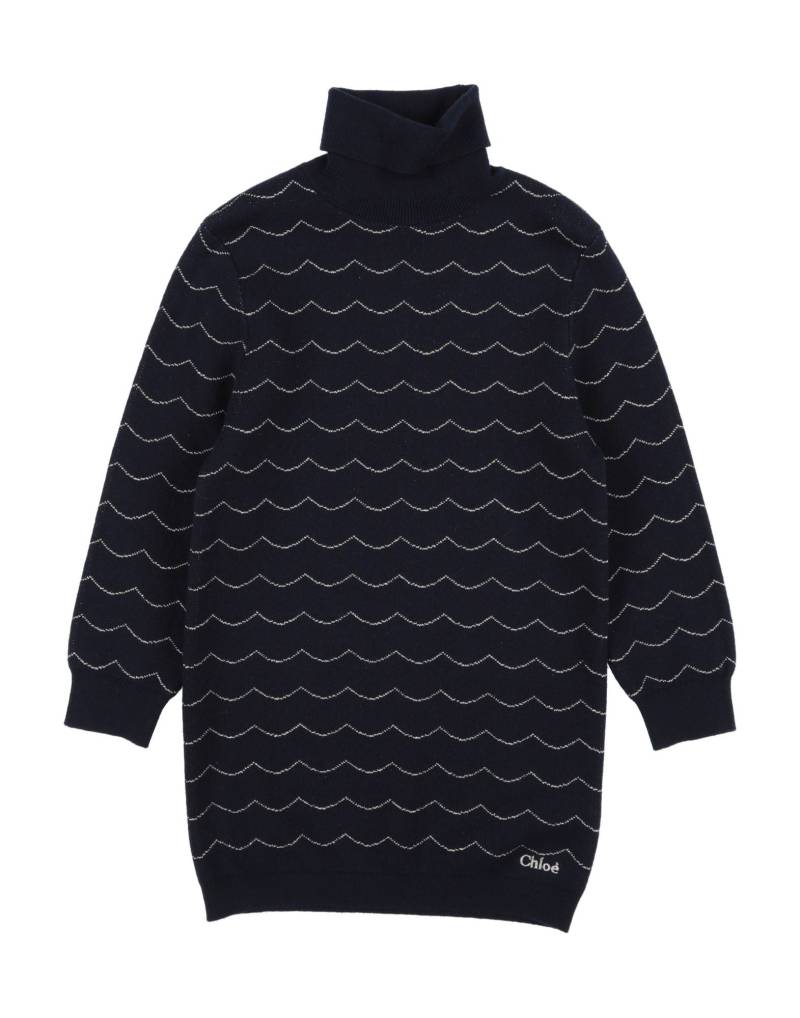 CHLOÉ Rollkragenpullover Kinder Nachtblau von CHLOÉ