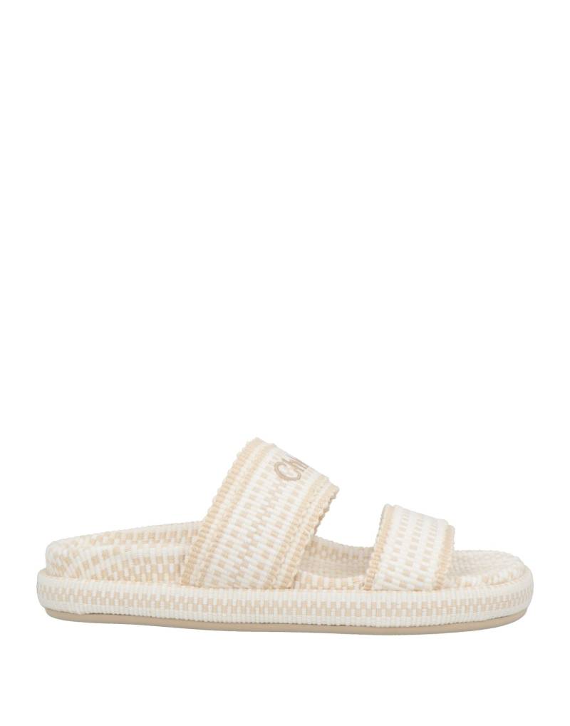 CHLOÉ Sandale Damen Weiß von CHLOÉ