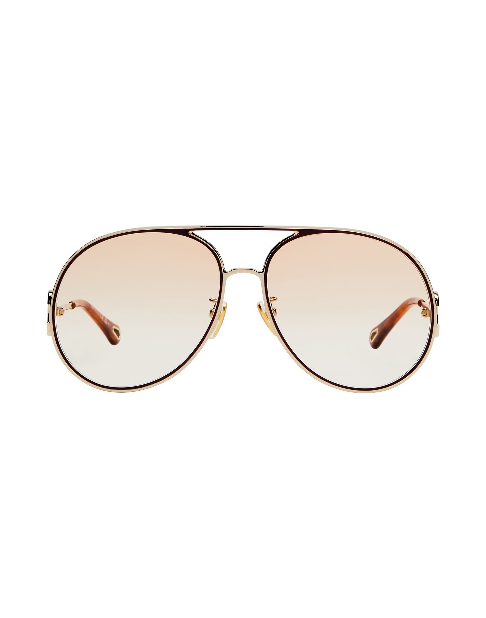 CHLOÉ Sonnenbrille Damen Gold von CHLOÉ