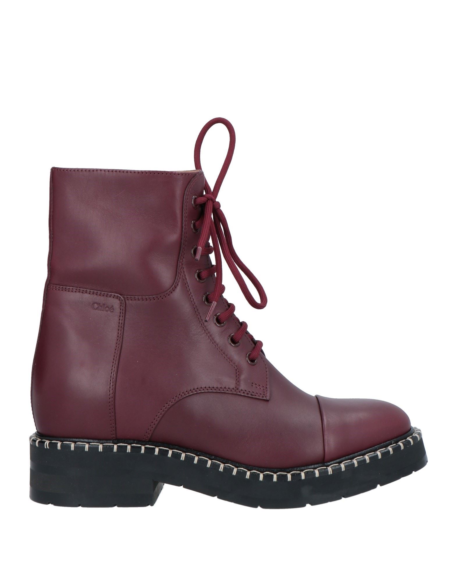 CHLOÉ Stiefelette Damen Bordeaux von CHLOÉ