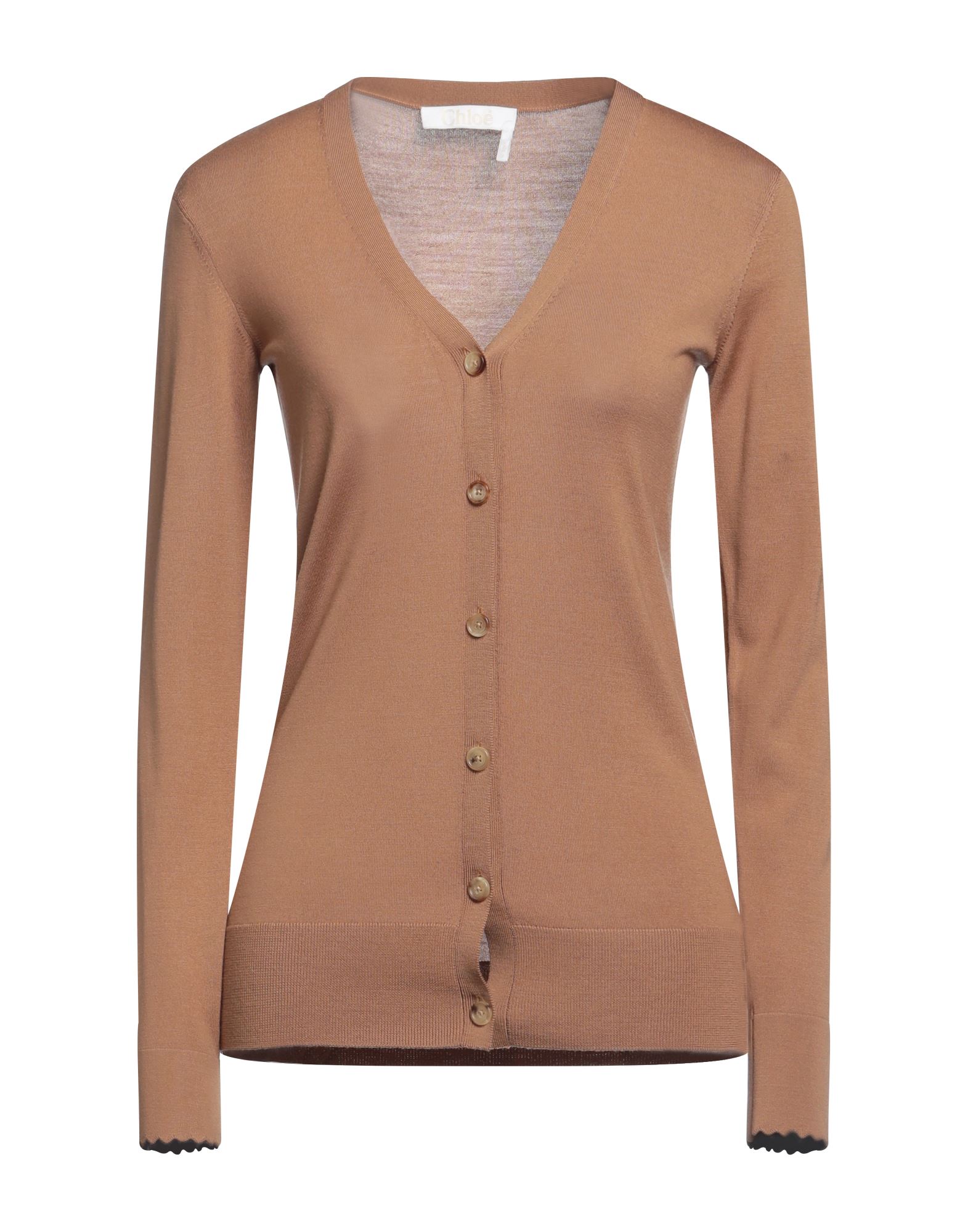 CHLOÉ Strickjacke Damen Kamel von CHLOÉ