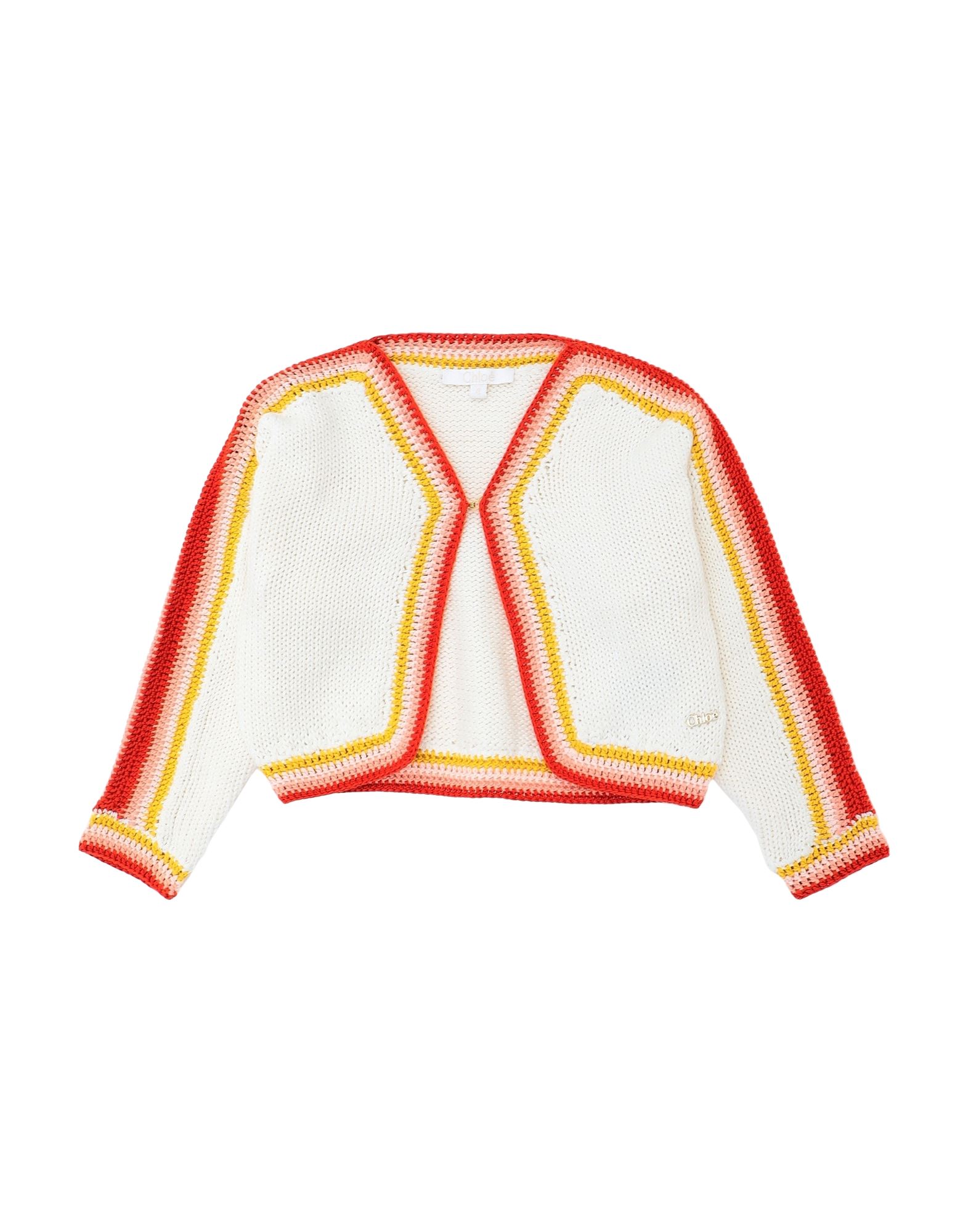 CHLOÉ Strickjacke Kinder Weiß von CHLOÉ