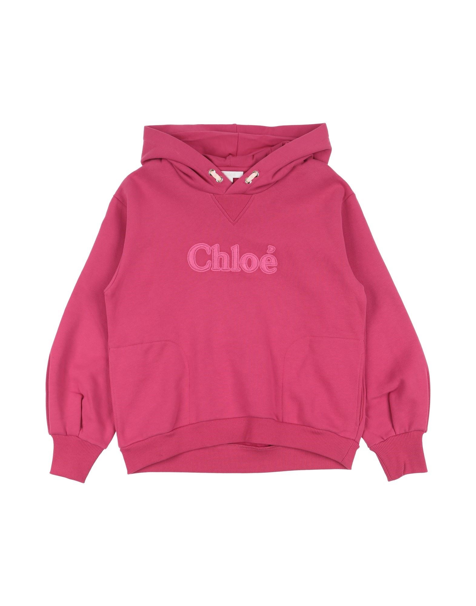 CHLOÉ Sweatshirt Kinder Fuchsia CHLOÉ Sweatshirt Kinder Fuchsia von CHLOÉ