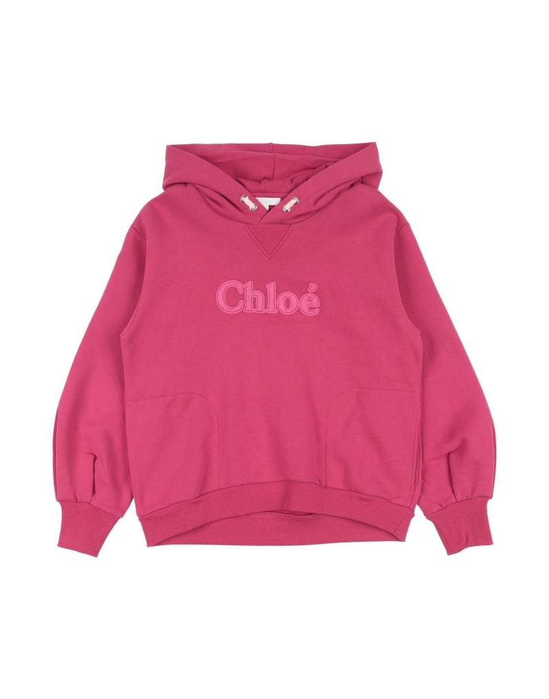 CHLOÉ Sweatshirt Kinder Fuchsia von CHLOÉ