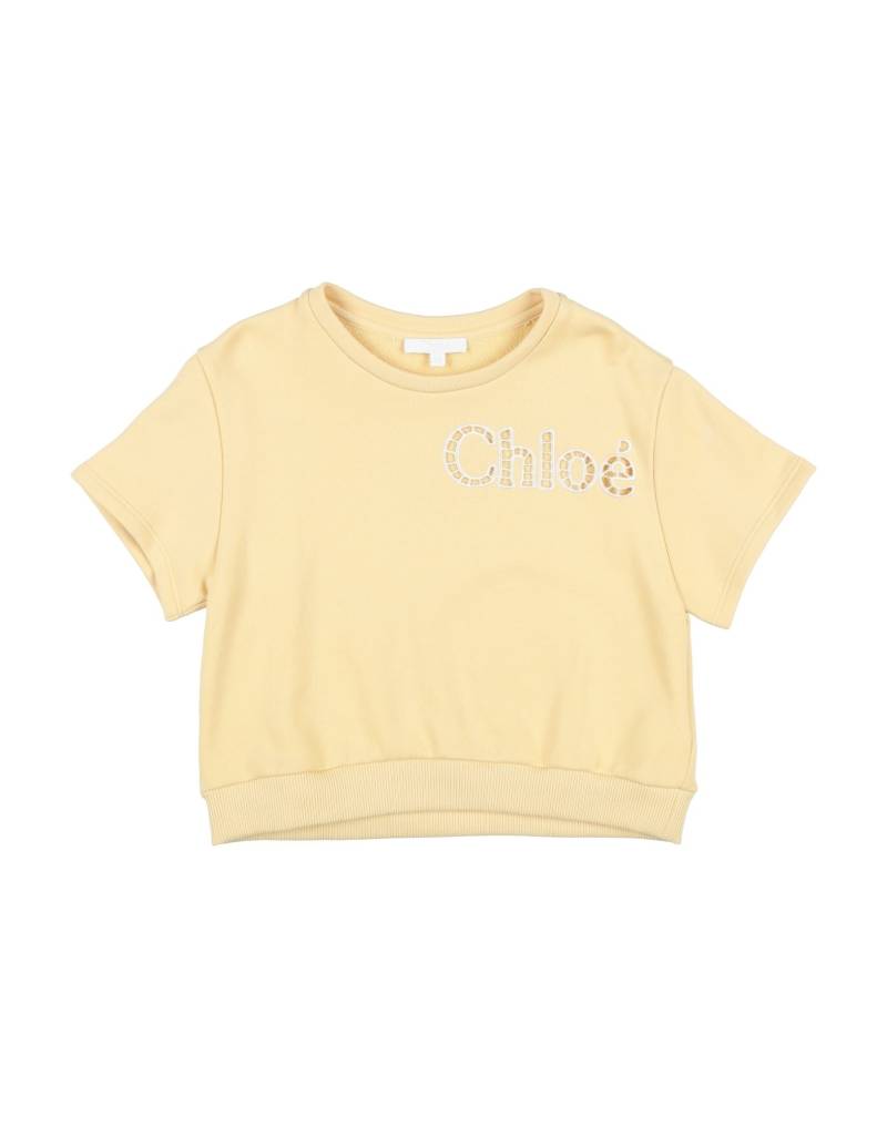CHLOÉ Sweatshirt Kinder Gelb von CHLOÉ