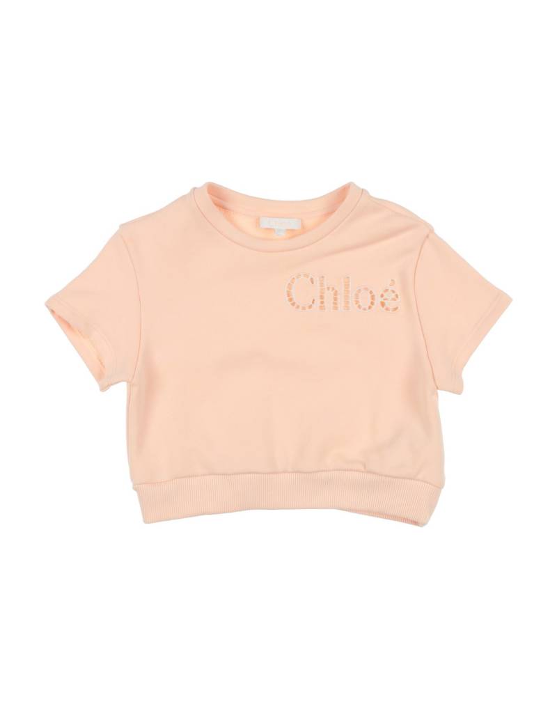 CHLOÉ Sweatshirt Kinder Pfirsich von CHLOÉ