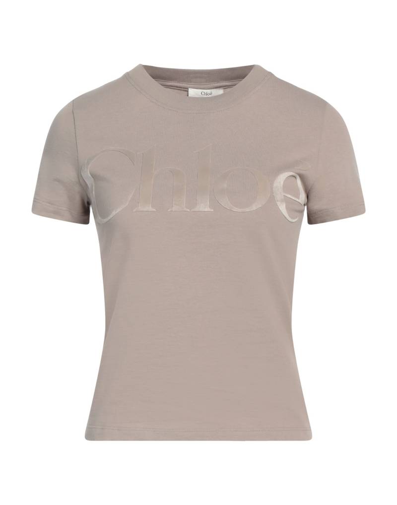 CHLOÉ T-shirts Damen Maulwurfsgrau von CHLOÉ