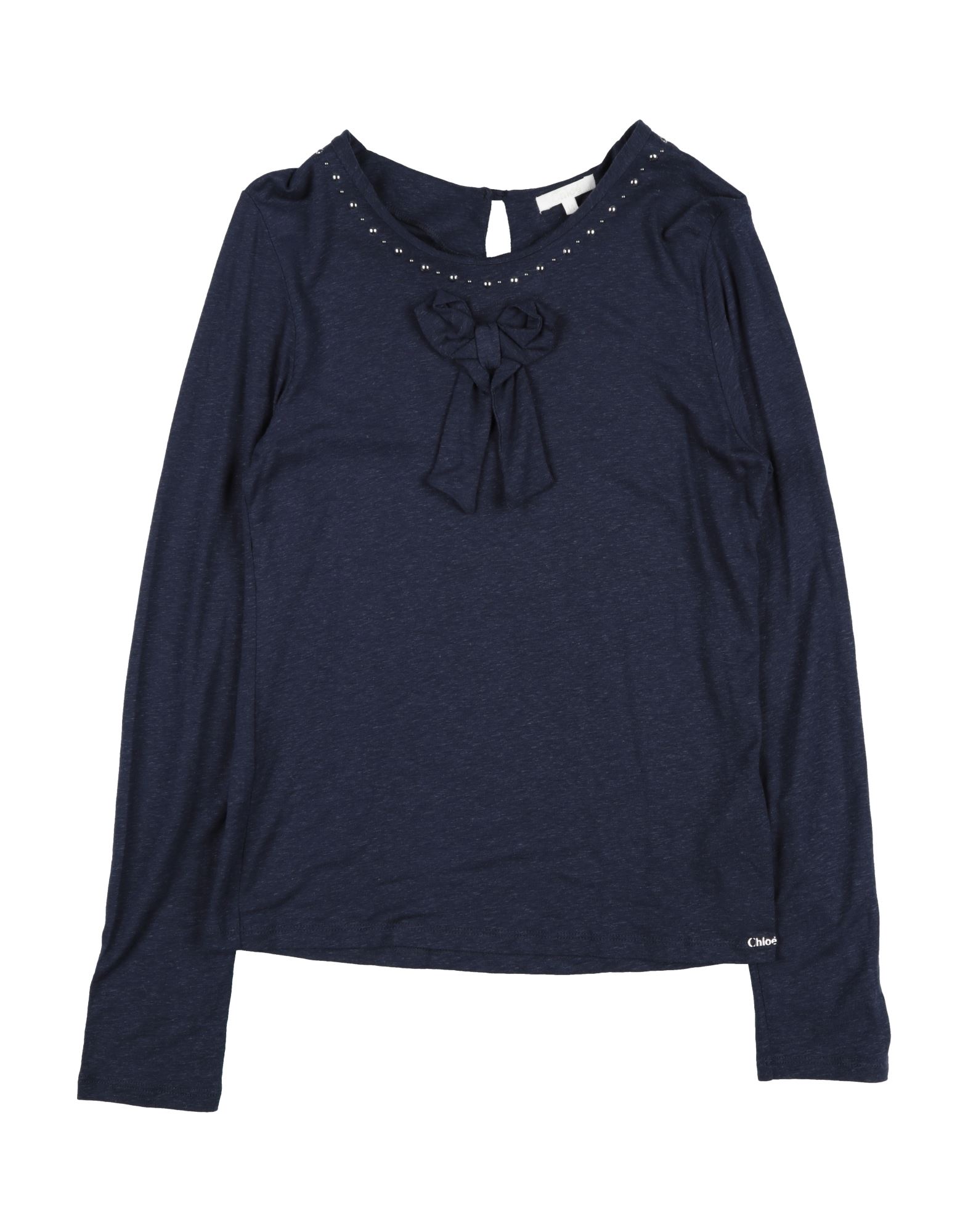 CHLOÉ T-shirts Kinder Nachtblau von CHLOÉ