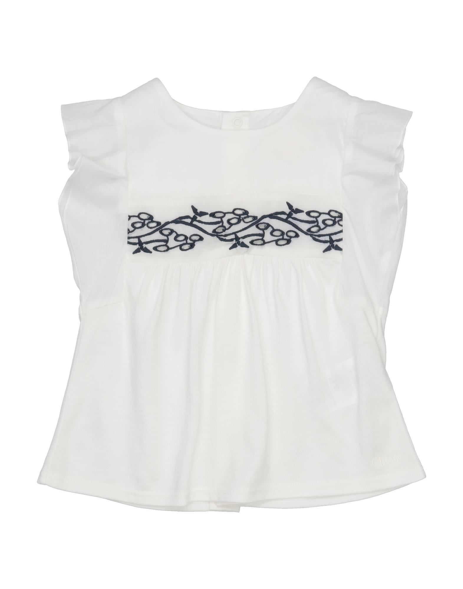 CHLOÉ Top Kinder Weiß von CHLOÉ